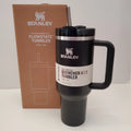 Stanley "BLACK GLOW" 40 oz Flowstate Quencher Tumbler w/ straw & handle, NEW