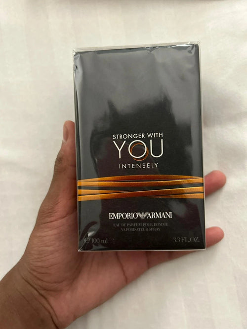 Armani Stronger With You Intensely Men's 3.4 fl oz EDP Spray -discontinued in US